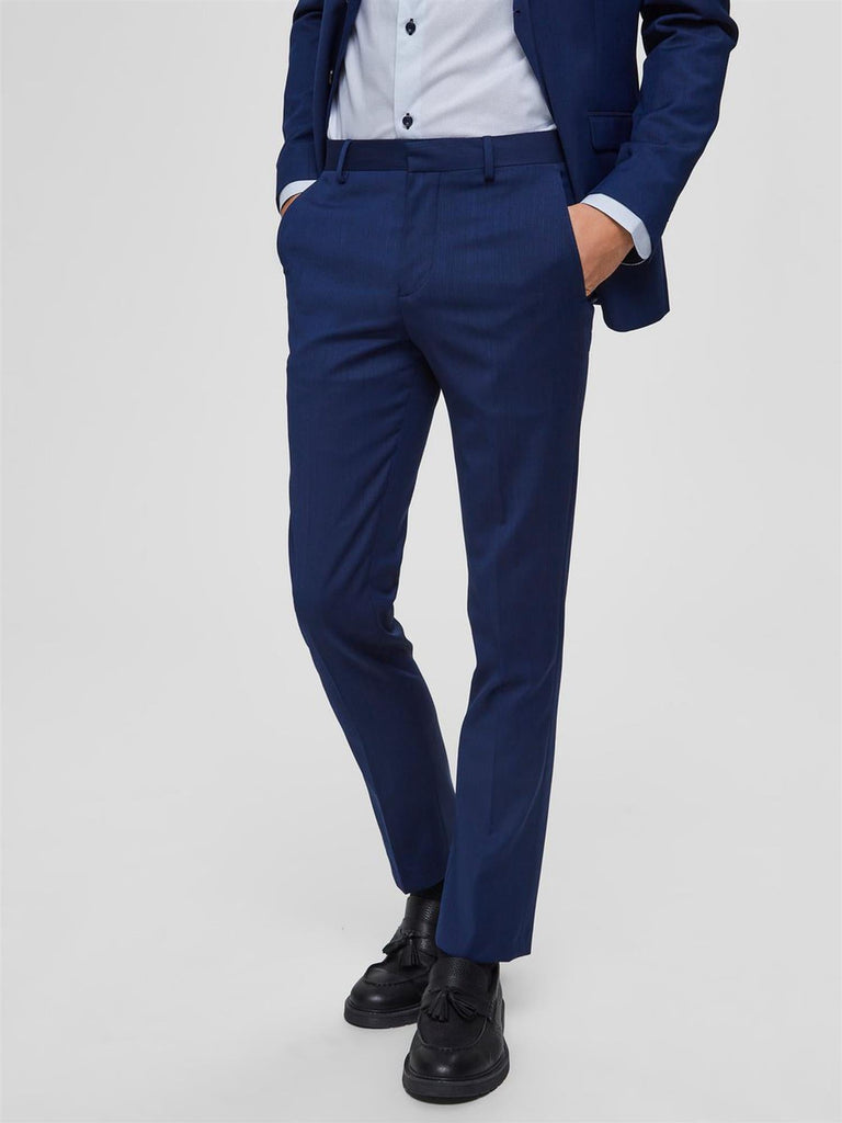 Slim mylobill bukse-Dress-Selected Homme-Aandahls