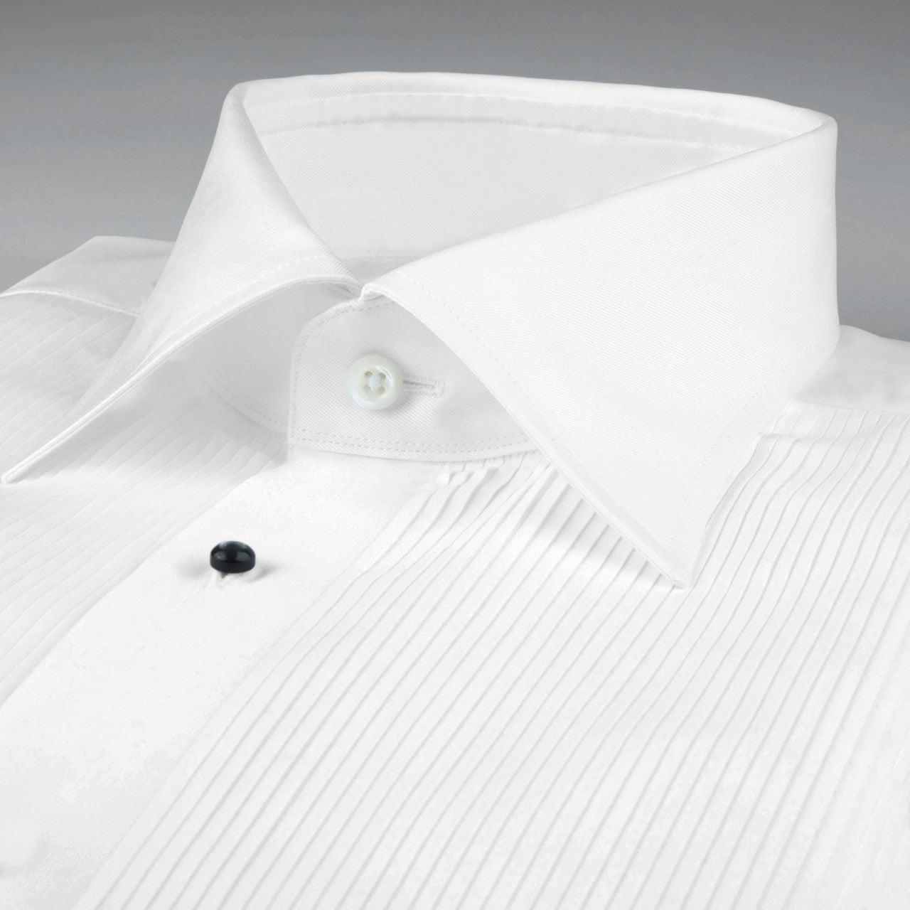 Slimline/ 56 fly fr op DR, pleat-Skjorte-Stenstrøms-Aandahls