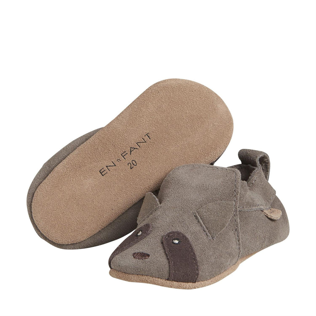 Slippers suede animal-Skotøy-En fant-Aandahls