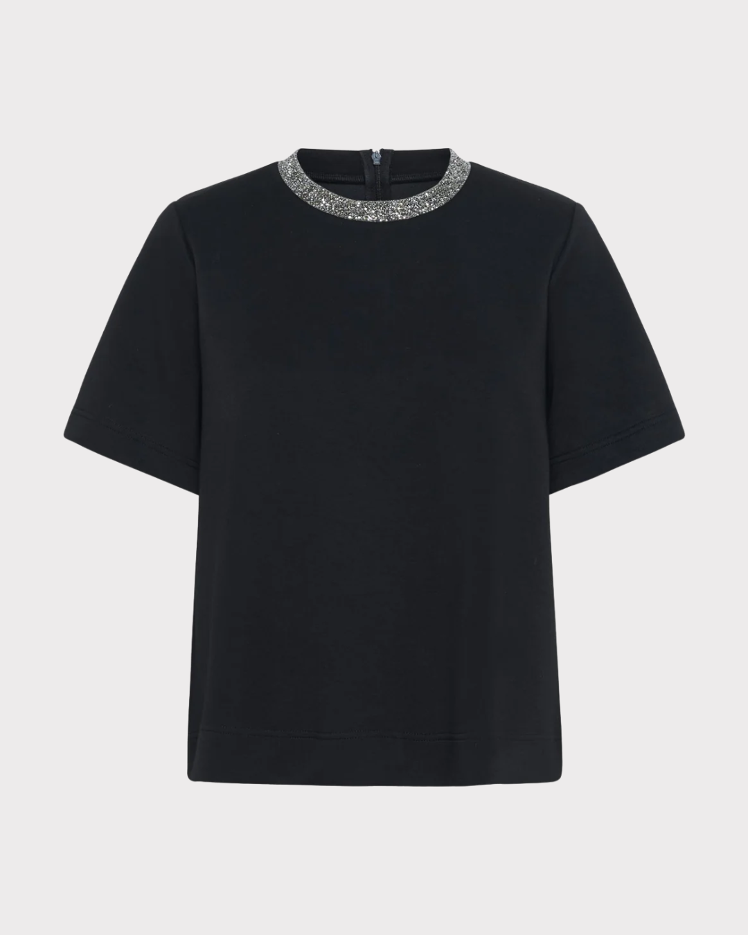 Slmarigold Embellished Tee-Overdel-Soaked in Luxury-Aandahls