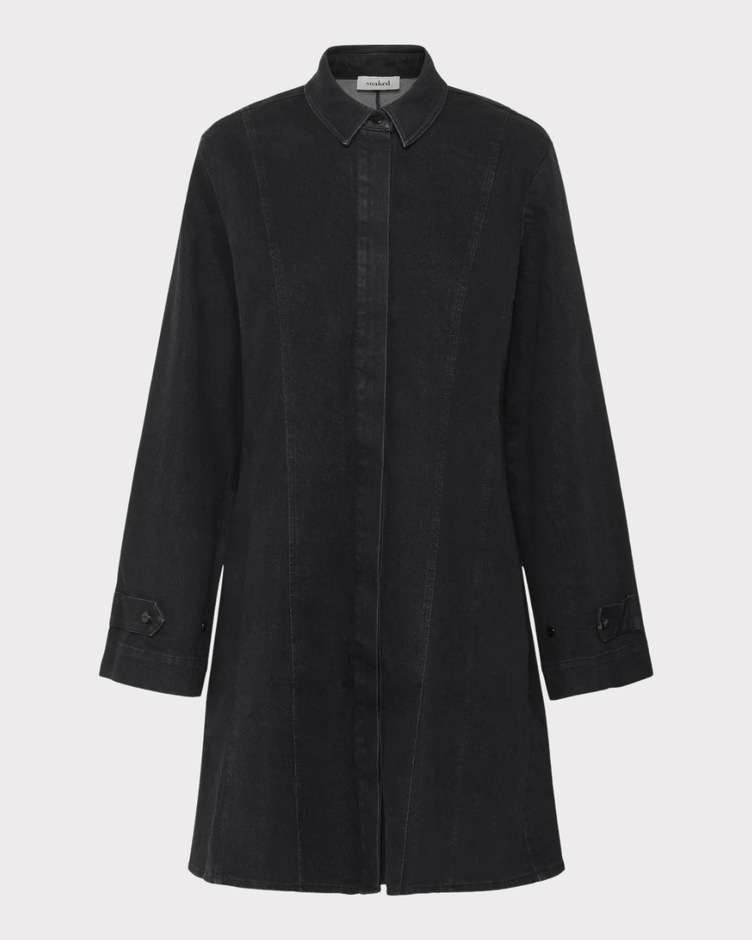 Slrhea Denim Dress-Kjole-Soaked in Luxury-Aandahls