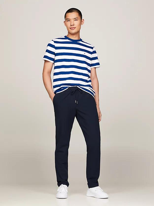 Slub cotton stripe tee-T-shirt-Tommy Hilfiger-Aandahls