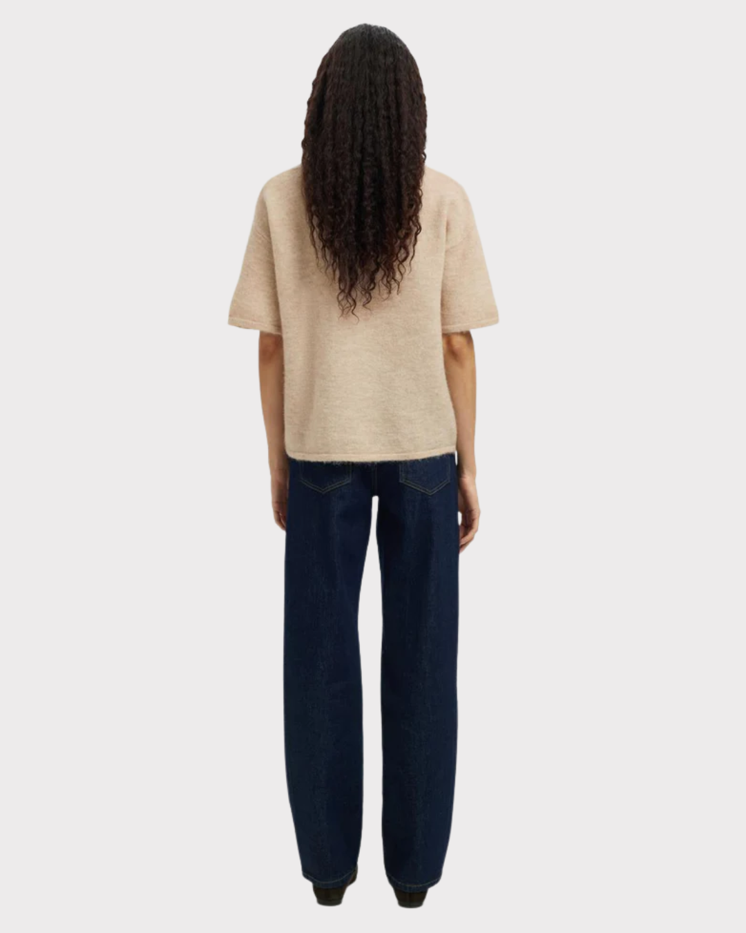 Slwlulu 2/4 Knit O-Neck Noos-Genser-Selected Femme-Aandahls