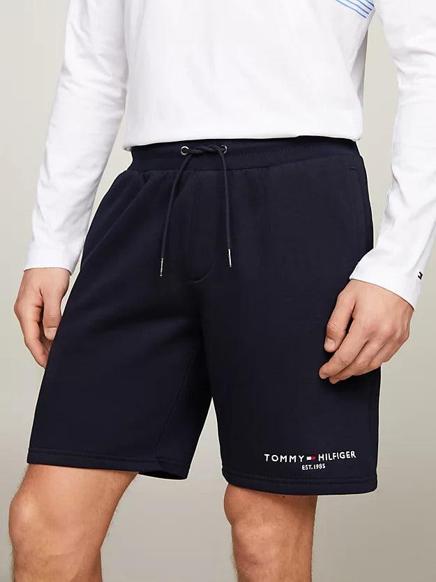 Small tommy logo sweatshort-Shorts-Tommy Hilfiger-Aandahls