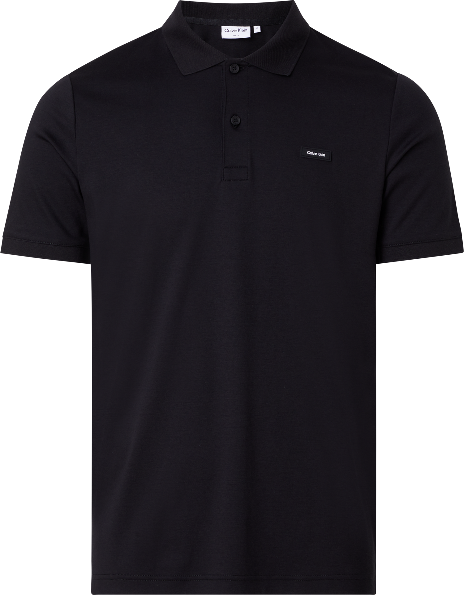 Smooth Cotton Slim Polo-T-shirt-Calvin Klein-Aandahls