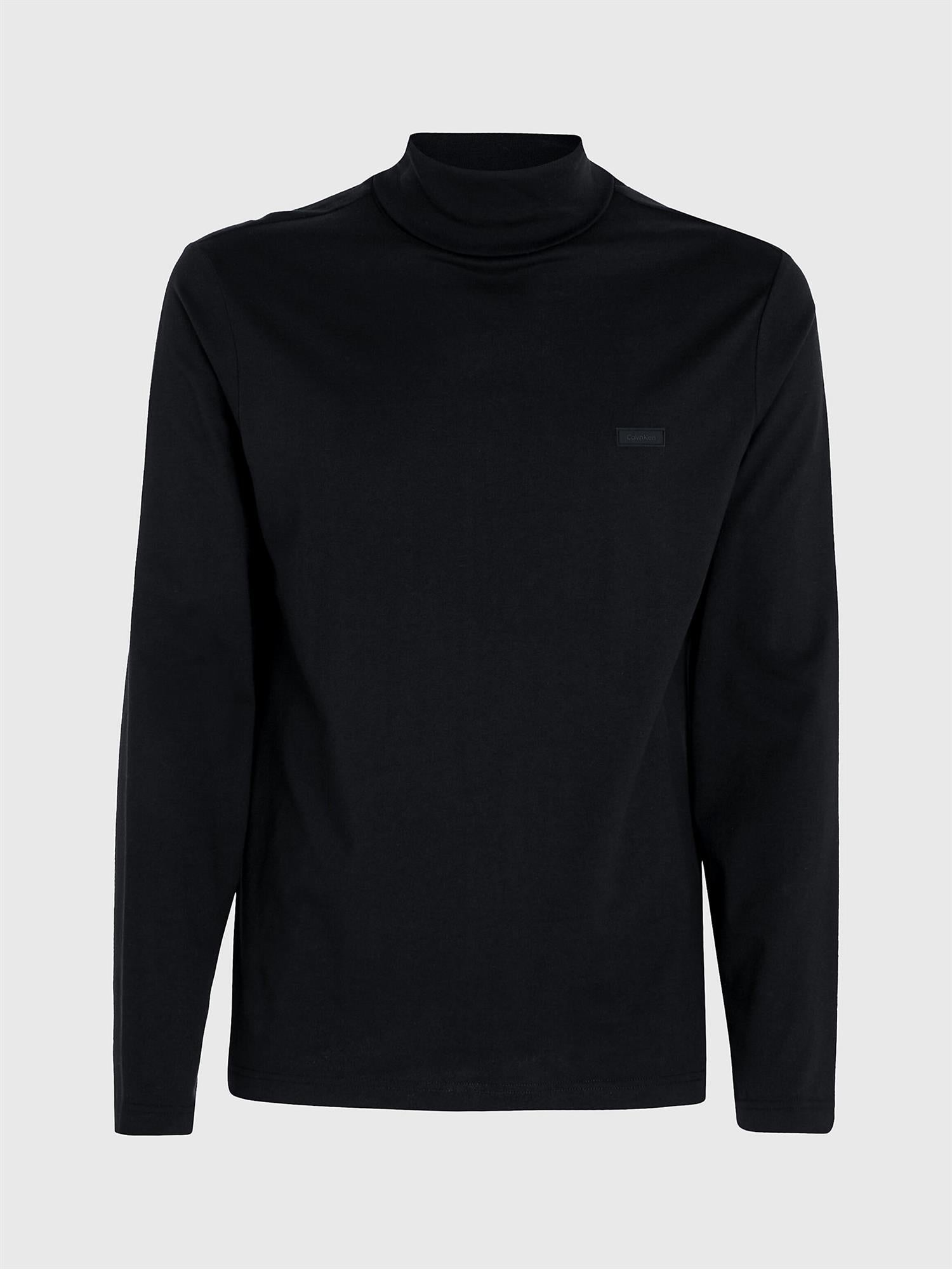 Smooth cotton roll neck-Genser-Calvin Klein-Aandahls