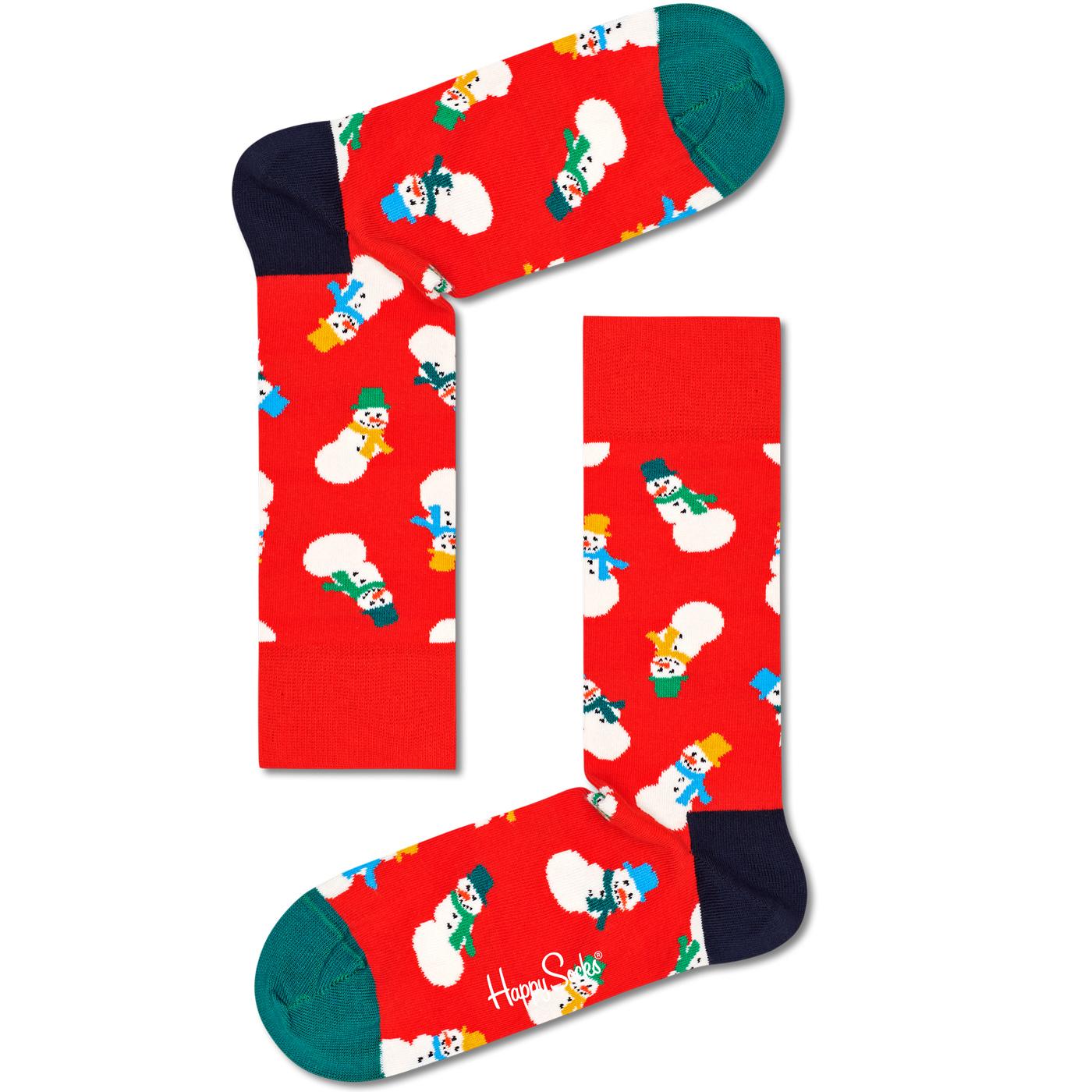 Snowman Sock-Strømper-Happy Socks-Aandahls