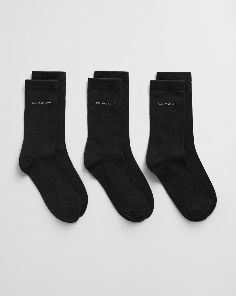 Soft cotton socks 3-pack-Accessories-Gant-Aandahls