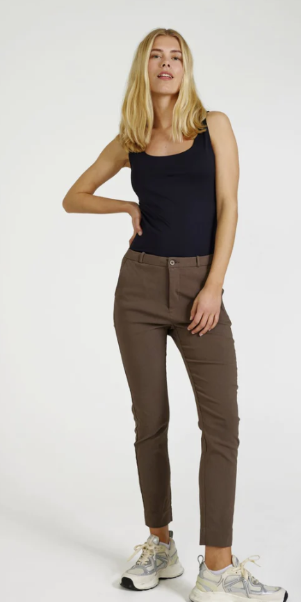 Solvej Ankle Pants-Bukser-Freequent-Aandahls