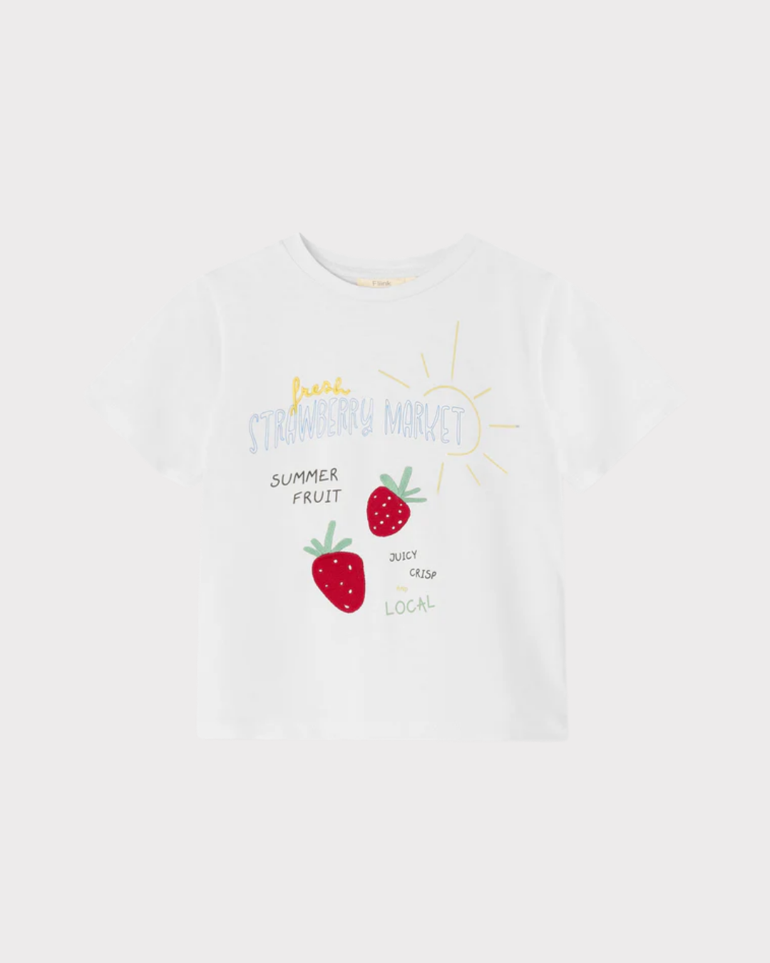 Sommer Strawberry T-shirt-T-shirt-Fliink-Aandahls