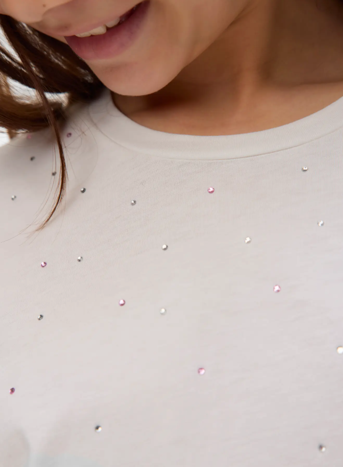 Sparkly harper ss top-T-shirt-Vero Moda Girl-Aandahls