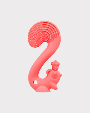 Squirrel Teether Toy-Tilbehør-Mombella-Aandahls