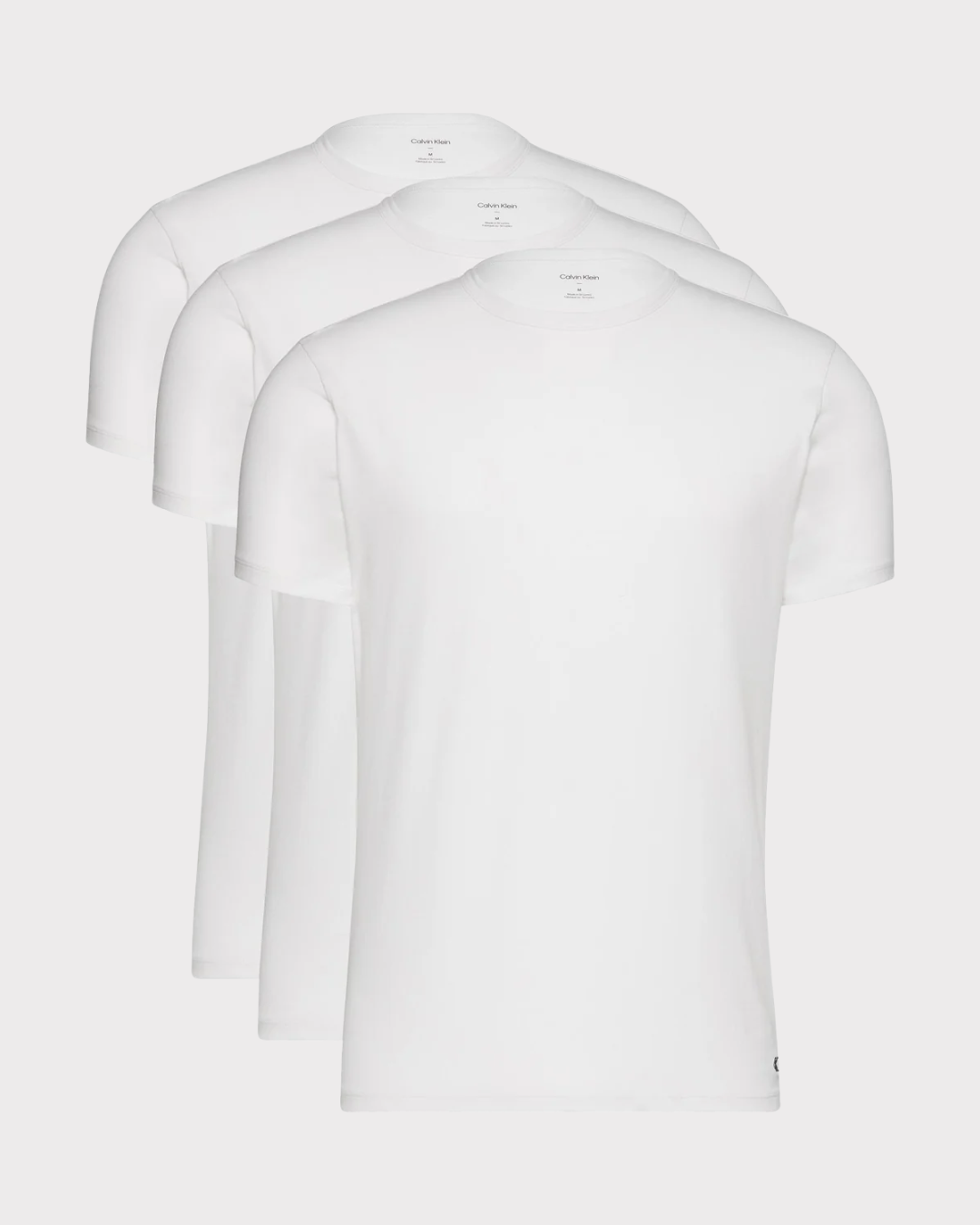 S/s Crew Neck 3pk - Nos-T-shirt-Calvin Klein-Aandahls