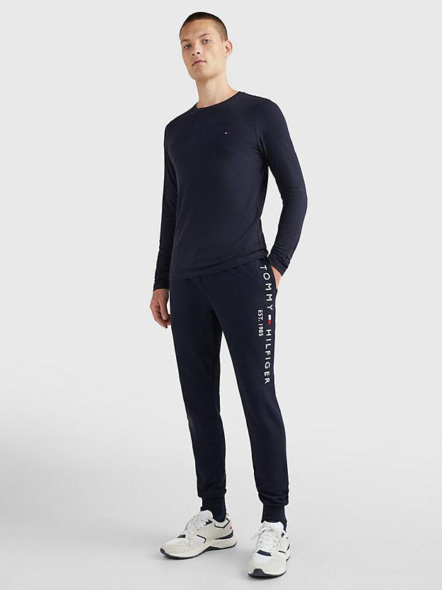 Stretch slim fit longs-T-shirt-Tommy Hilfiger-Aandahls