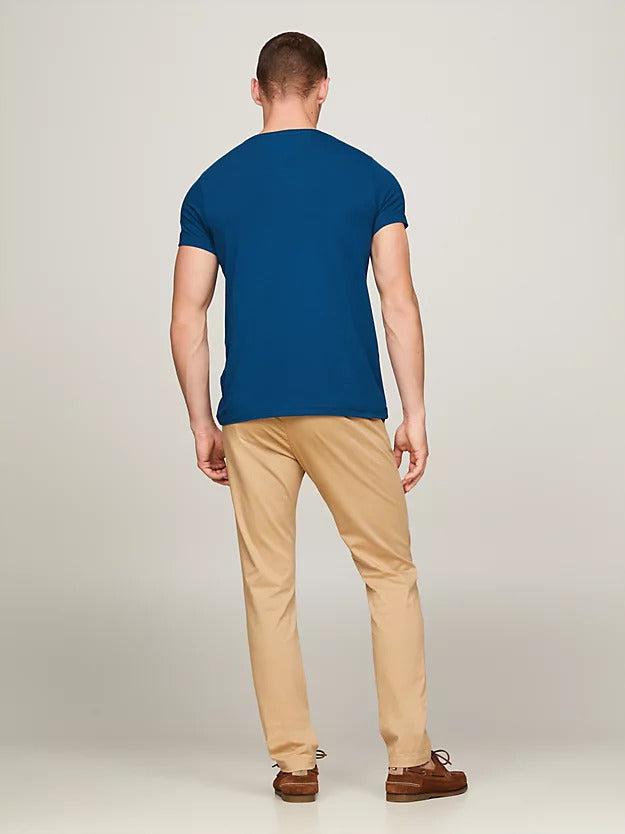 Stretch slim fit tee-T-shirt-Tommy Hilfiger-Aandahls