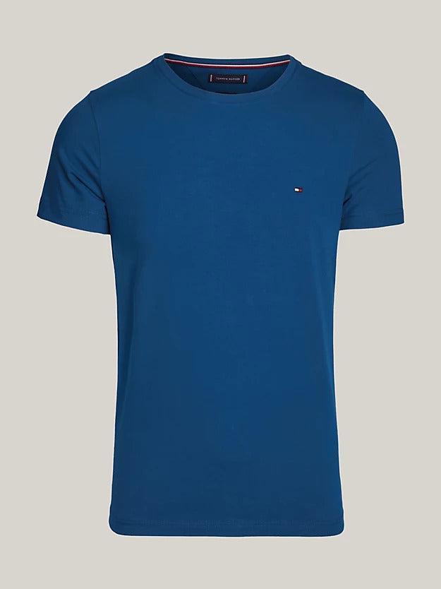 Stretch slim fit tee-T-shirt-Tommy Hilfiger-Aandahls