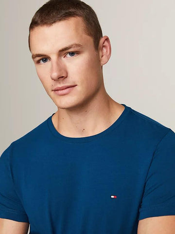 Stretch slim fit tee-T-shirt-Tommy Hilfiger-Aandahls