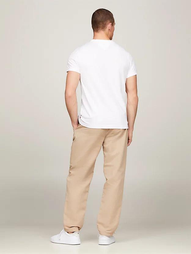 Stripe chest tee-T-shirt-Tommy Hilfiger-Aandahls