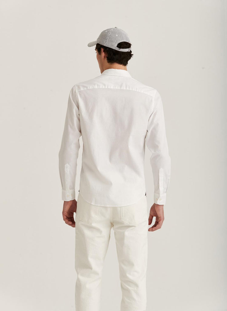 Structure Washed BD Shirt-Skjorter-Morris-Aandahls