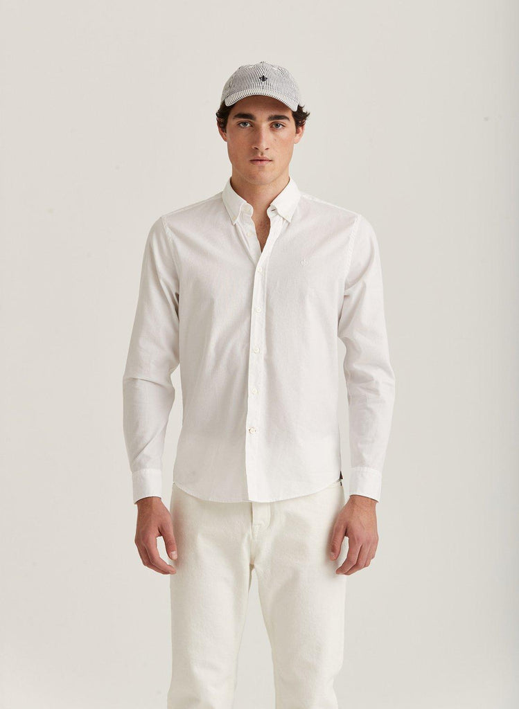 Structure Washed BD Shirt-Skjorter-Morris-Aandahls