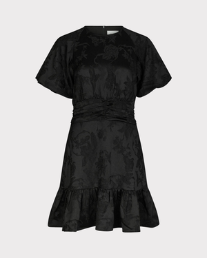 Sulli Jacquard Dress-Kjole-Neo Noir-Aandahls