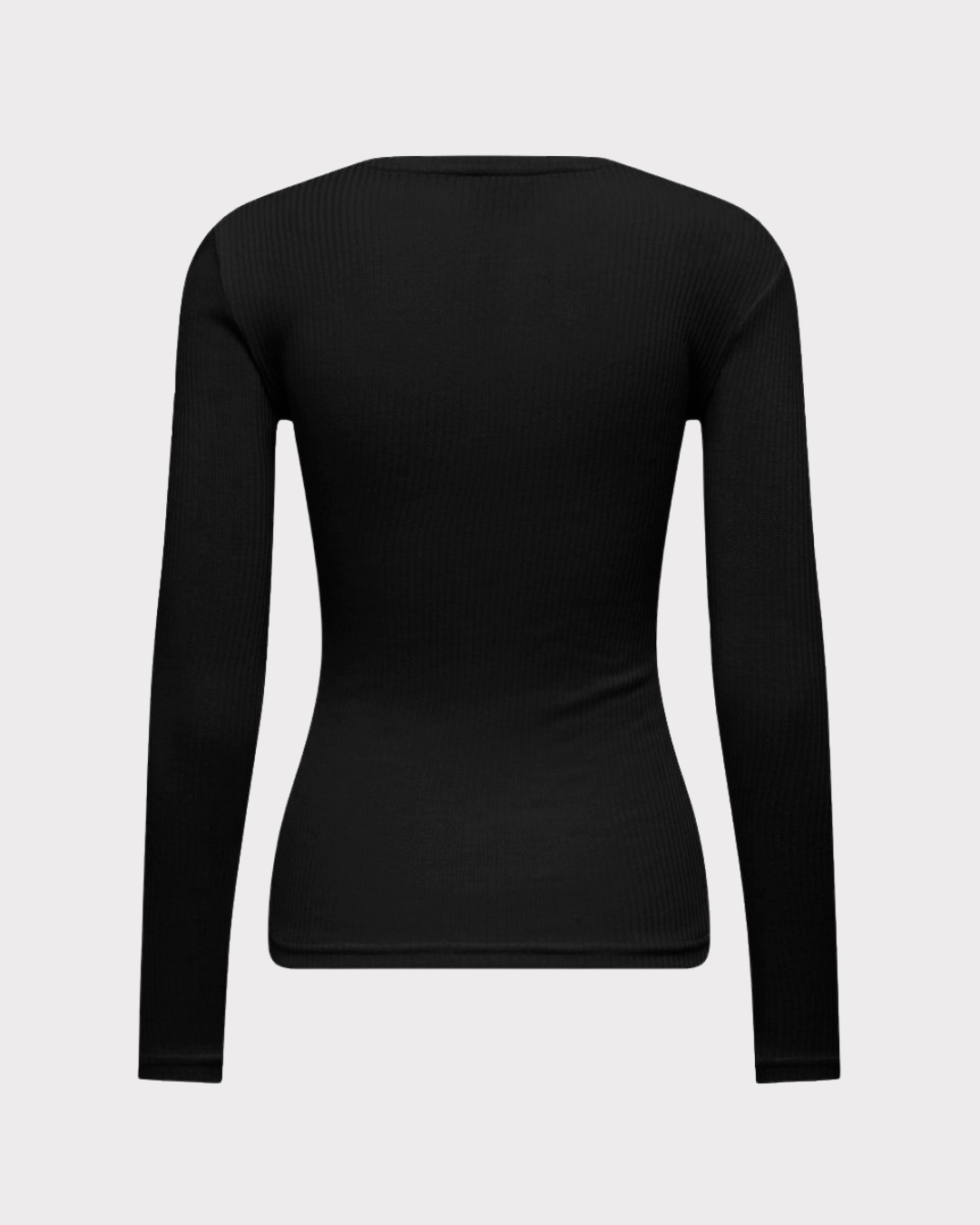 Suma Rib L/S Woolblend Plck Top Jrs-Overdel-Jacqueline de Yong-Aandahls