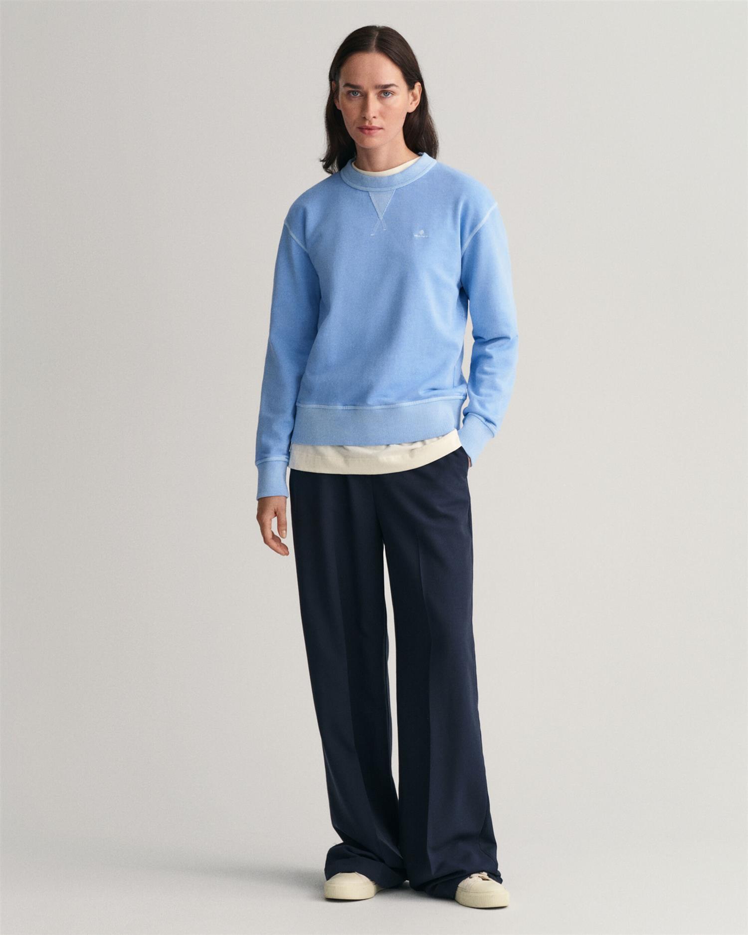 Sunfaded c-neck sweat-T-shirt-Gant-Aandahls