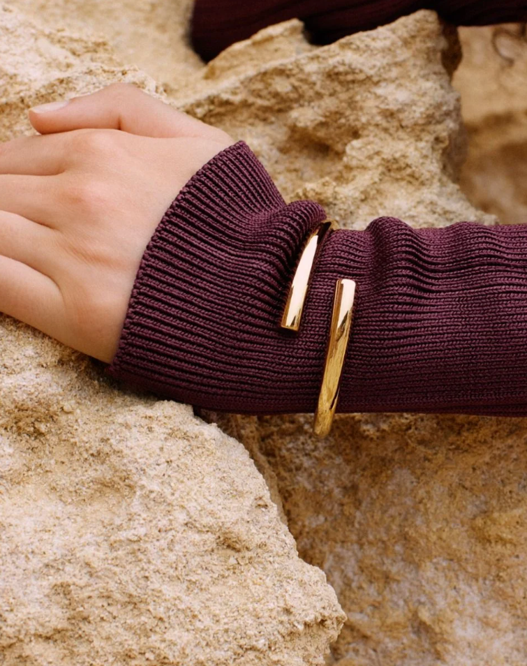 Sweep Bangle Gold-Smykke-Edblad-Aandahls