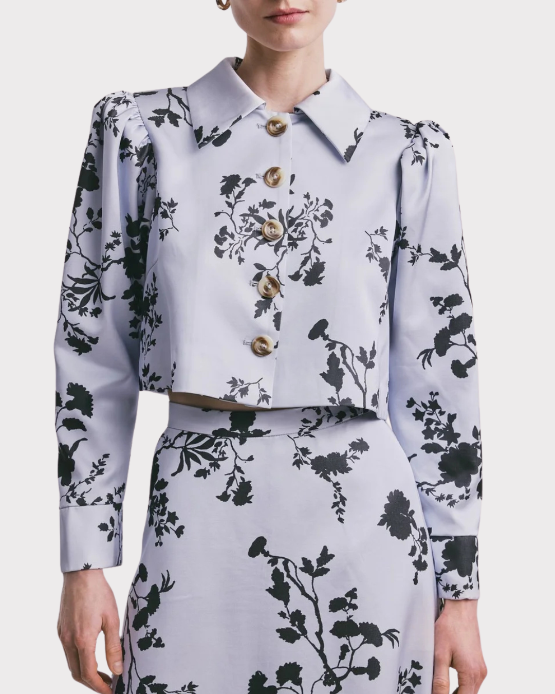 Tailored satin jacket-CARDIGAN-ByTimo-Aandahls