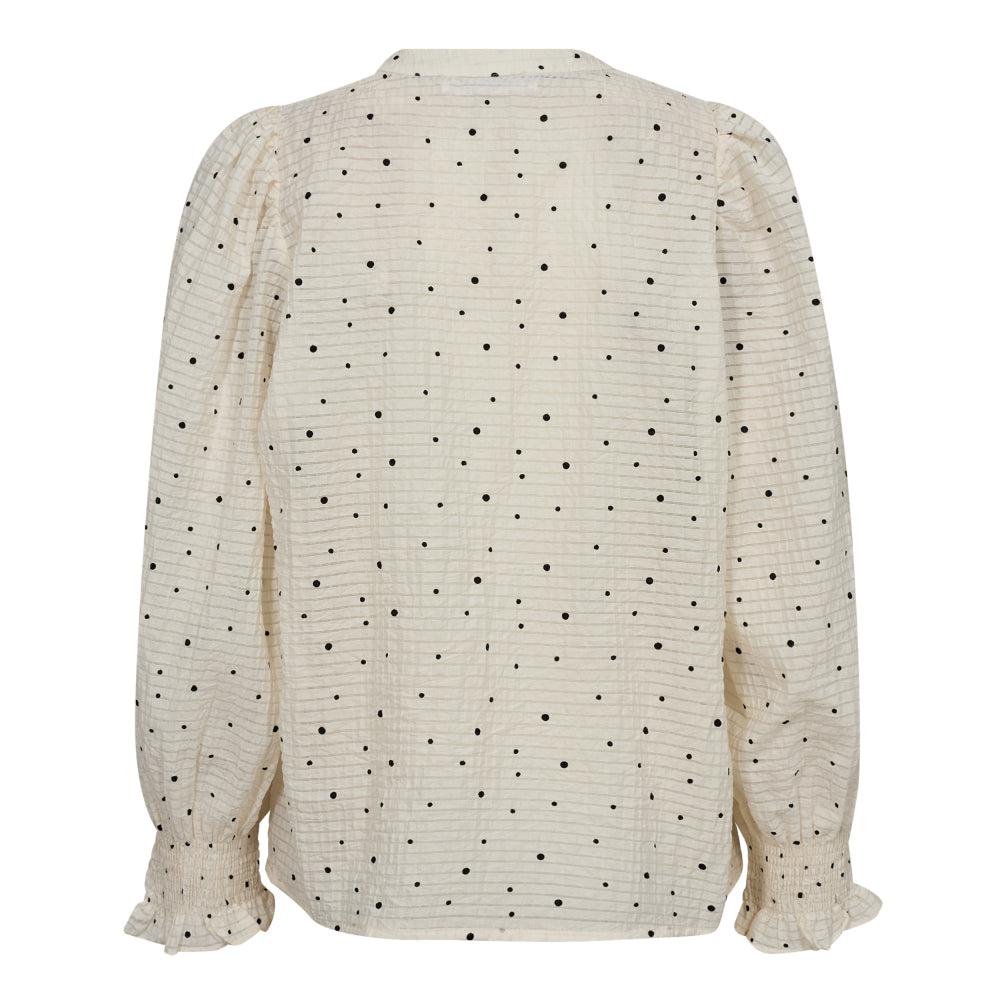 TessCC Dot SS Blouse-Skjorte-Co'Couture-Aandahls