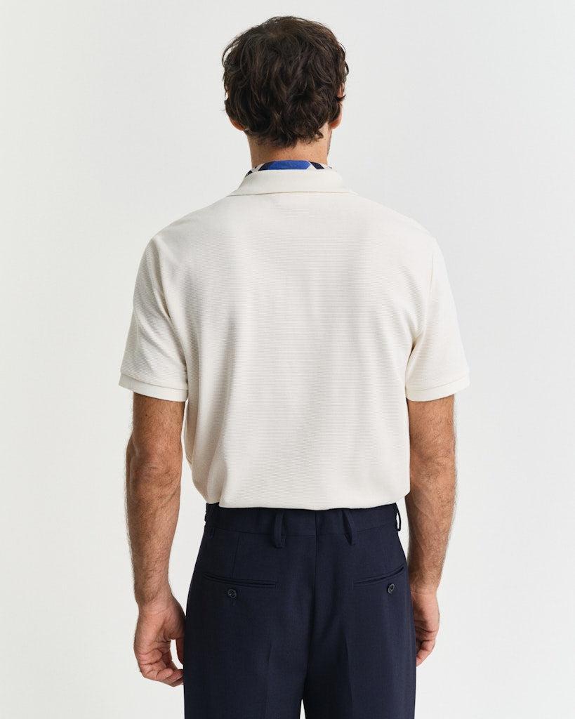 Textured polo-T-shirt-Gant-Aandahls