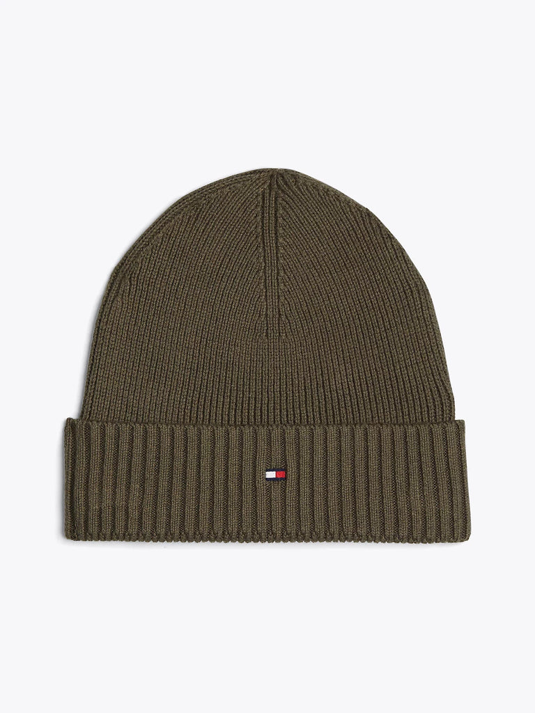 Th flag pima cotton beanie-Hodeplagg-Tommy Hilfiger-Aandahls