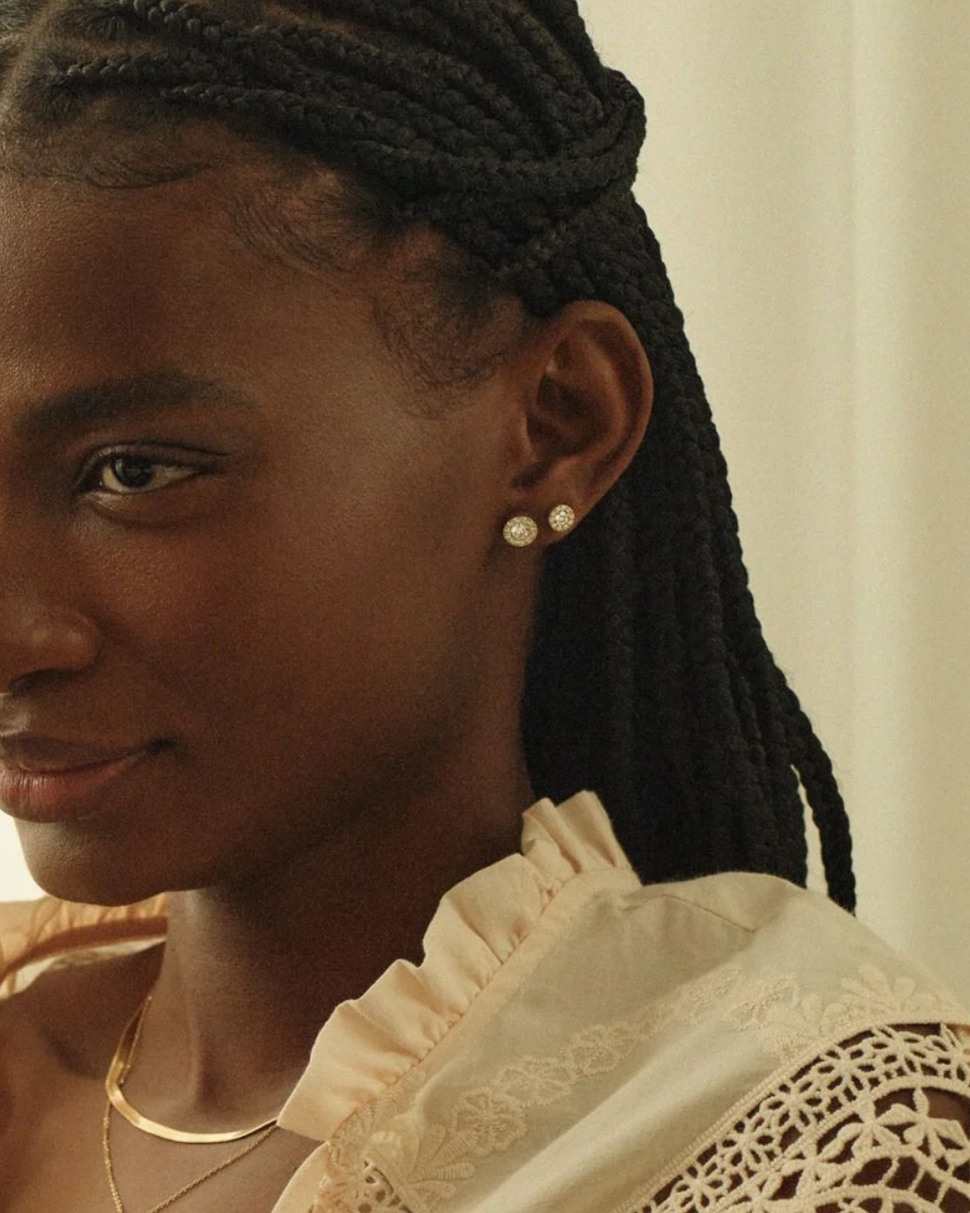 Thassos Studs Mini-Smykke-Edblad-Aandahls