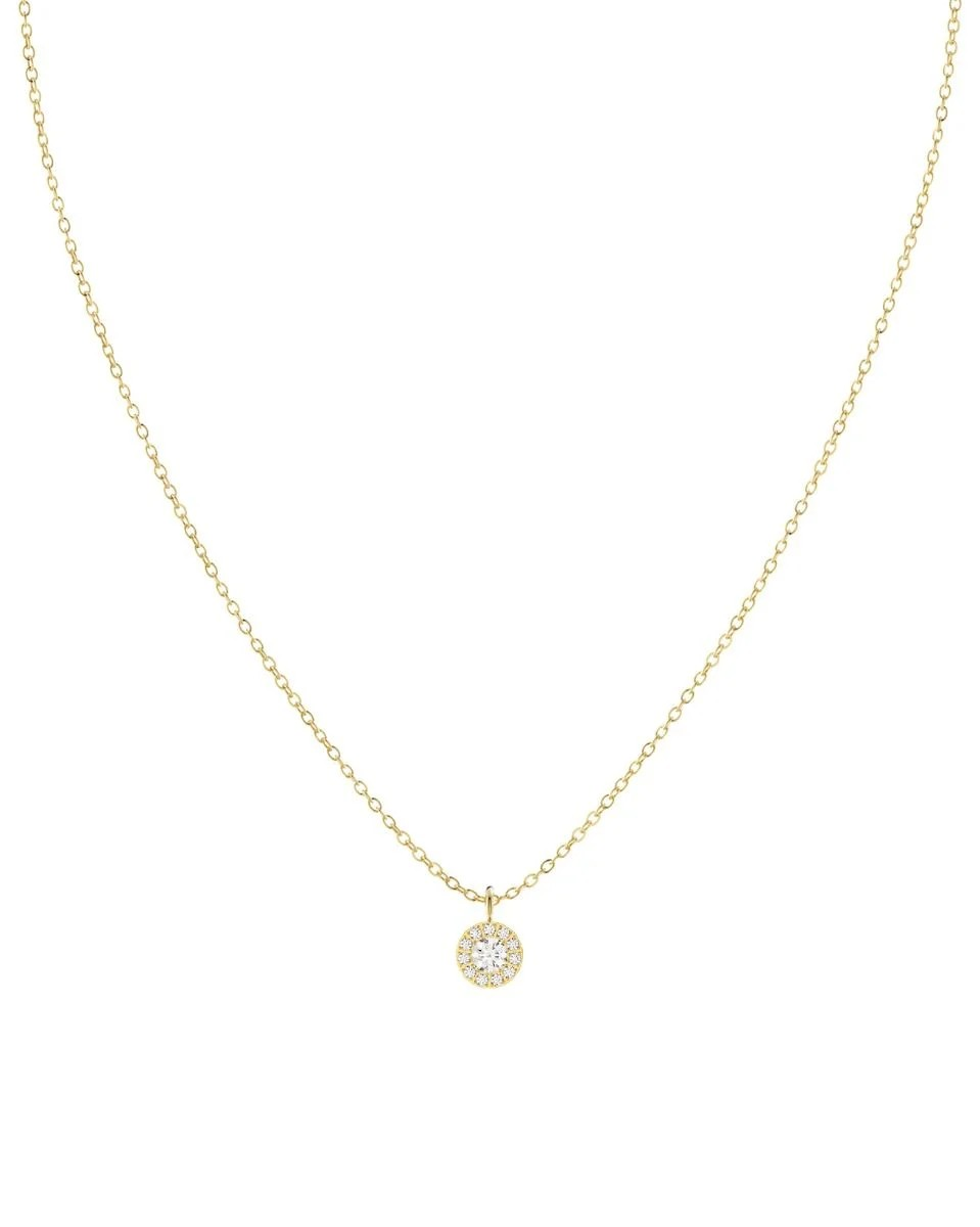 Thassos necklace mini gold-Smykke-Edblad-Aandahls