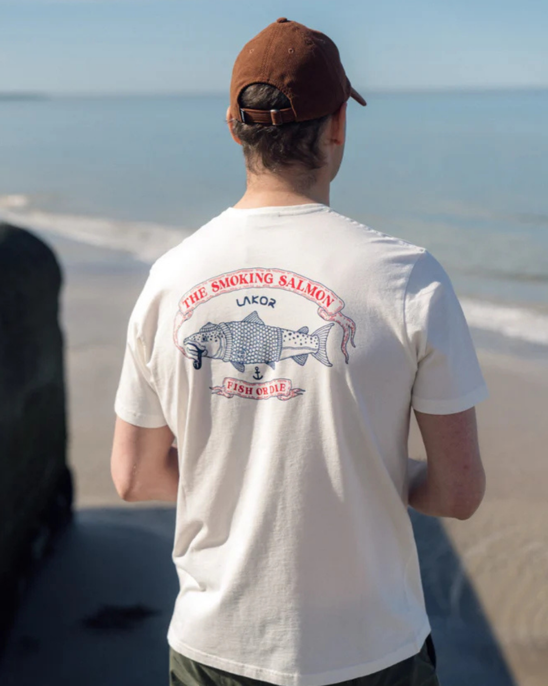 The Smoking Salmon t-shirt-T-shirt-Lakor-Aandahls