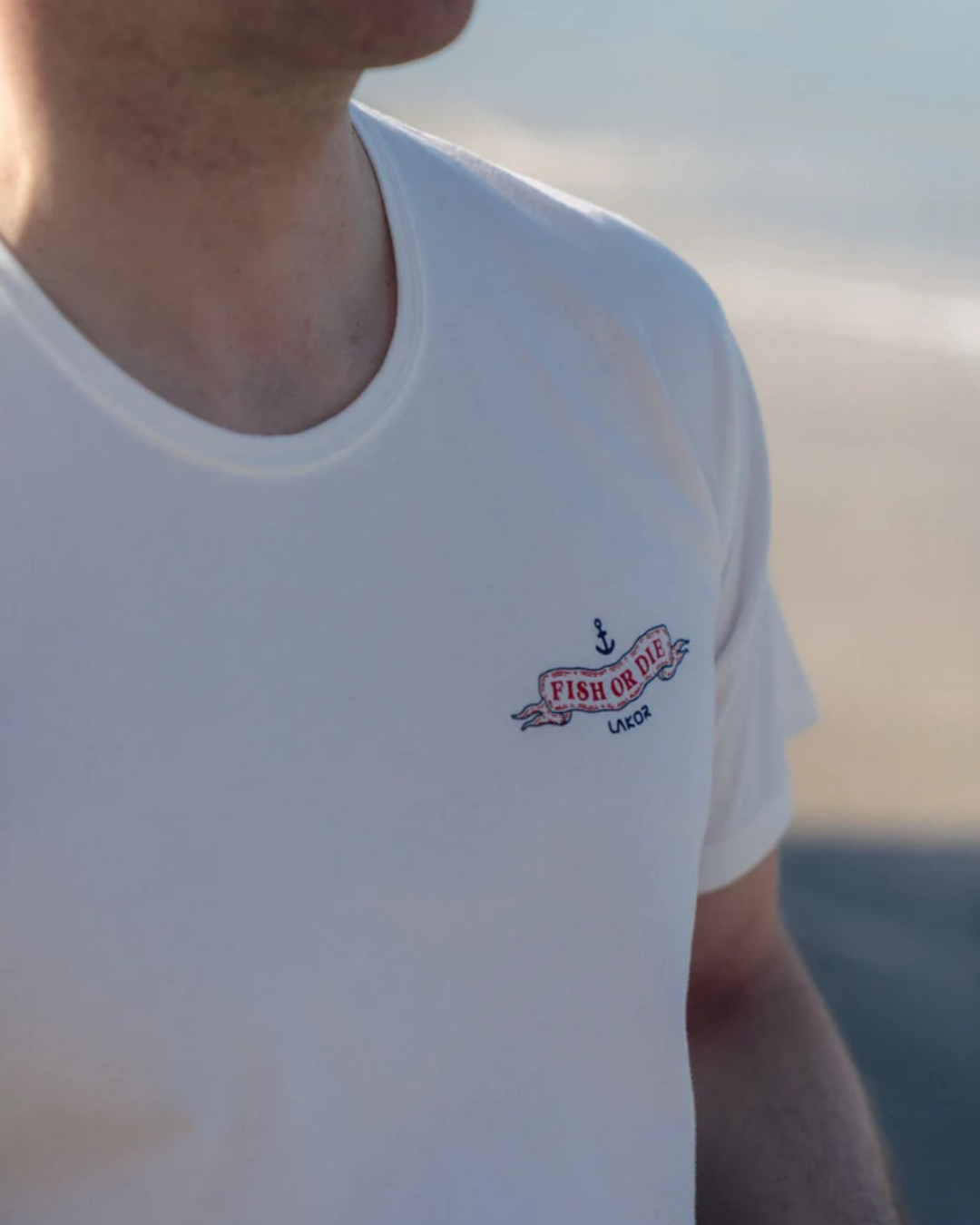 The Smoking Salmon t-shirt-T-shirt-Lakor-Aandahls