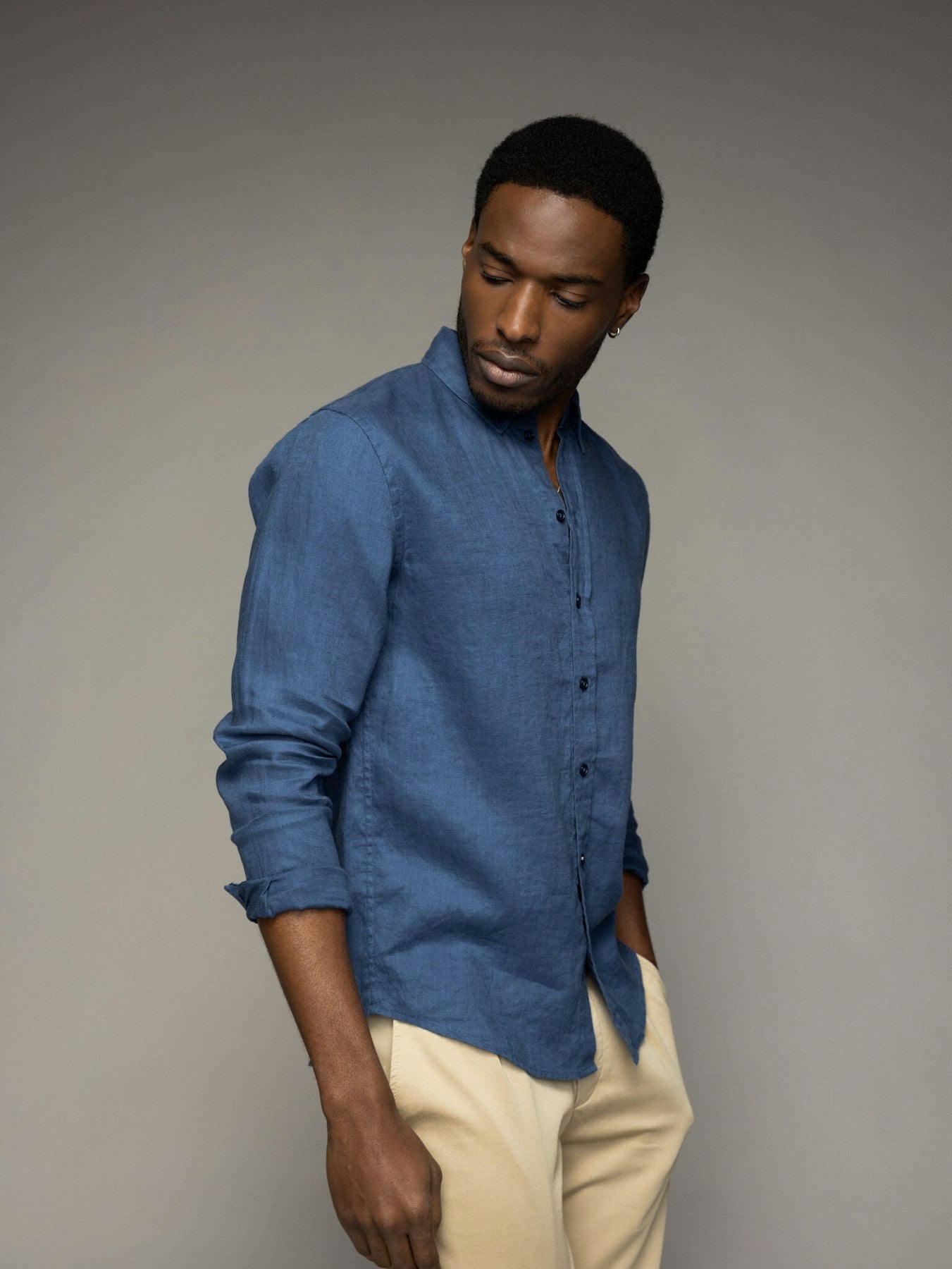 Theo Linen Shirt-Skjorte-Mos Mosh-Aandahls