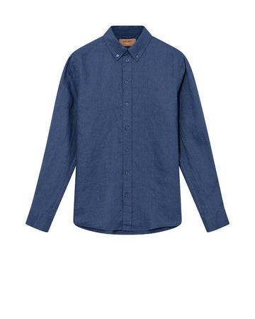 Theo Linen Shirt-Skjorte-Mos Mosh-Aandahls