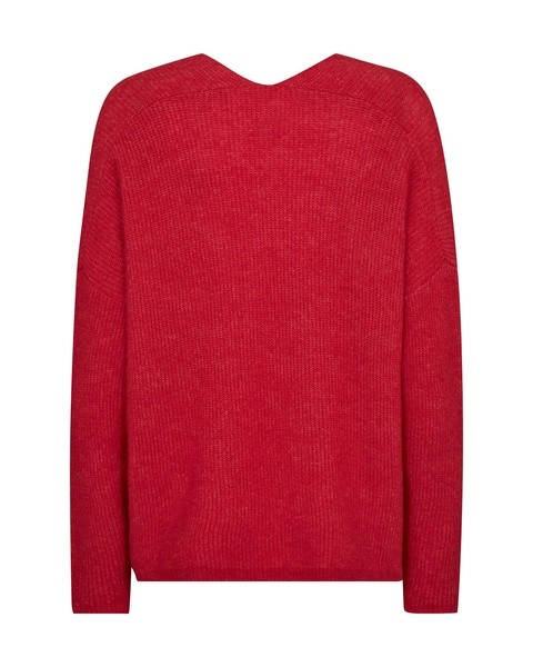 Thora v-neck knit-Genser-Mos Mosh-Aandahls