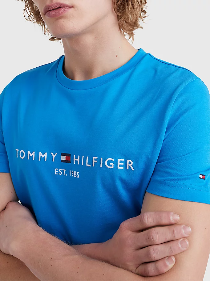 Tommy logo tee-T-shirt-Tommy Hilfiger-Aandahls