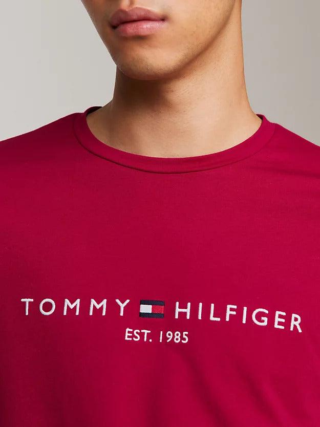 Tommy logo tee-T-shirt-Tommy Hilfiger-Aandahls
