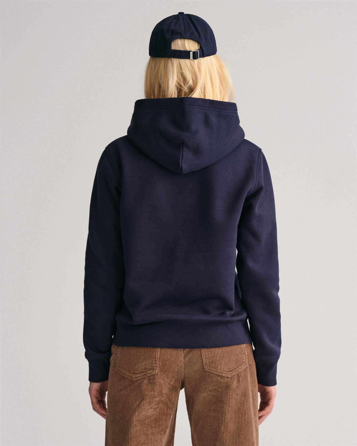 Tonal shield hoodie-Genser-Gant-Aandahls