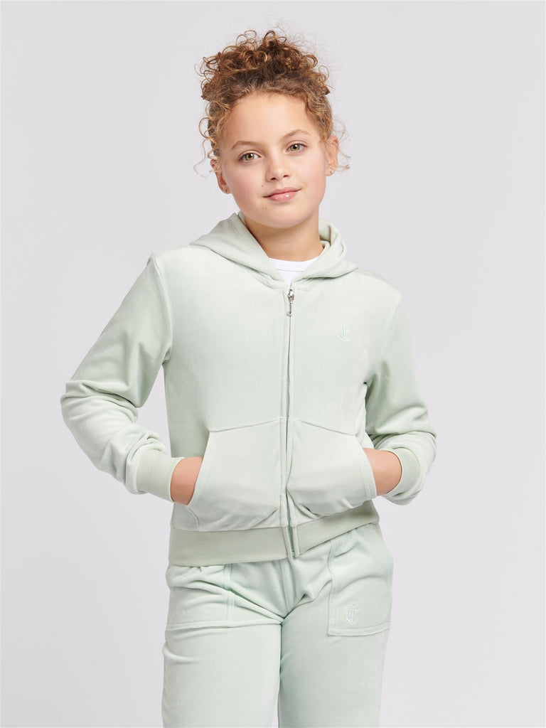 Tonal zip through hoodie-Genser-Juicy Couture-Aandahls