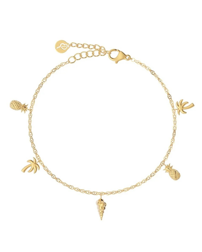 Tropic Bracelet Multi Gold-Accessories-Edblad-Aandahls
