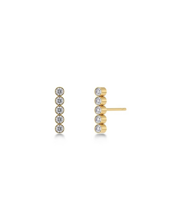 Twiggy Studs CZ-Accessories-Edblad-Aandahls