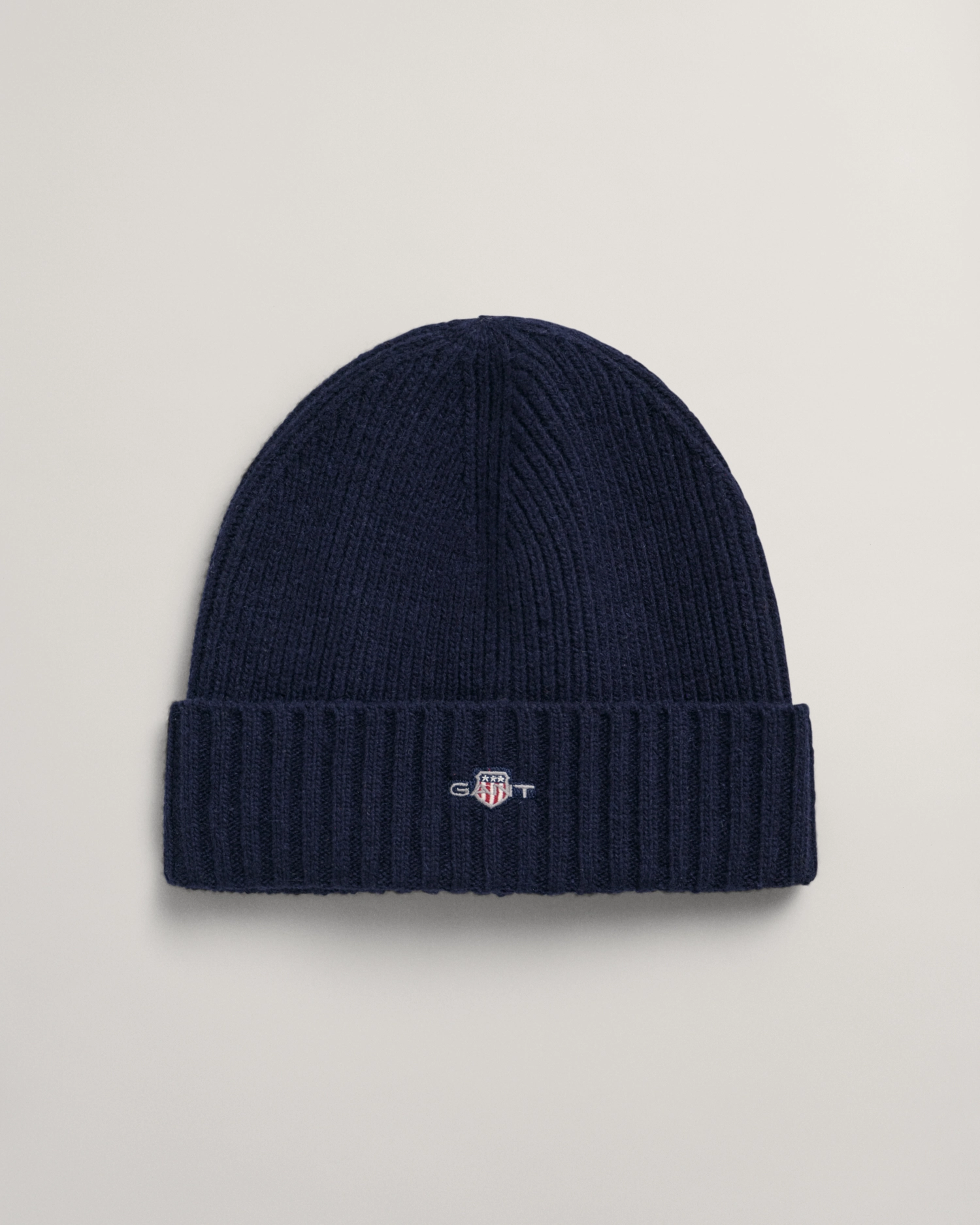 UNISEX. SHIELD WOOL BEANIE-Accessories-Gant-Aandahls