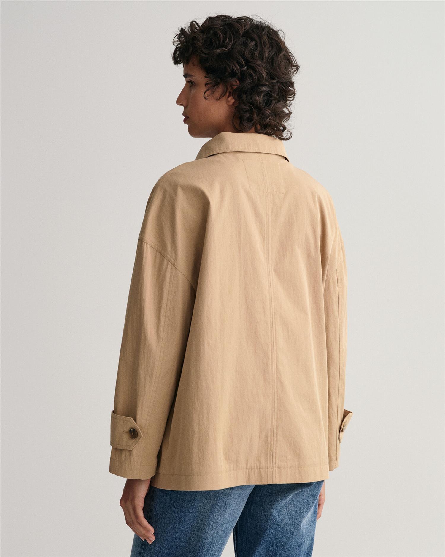 UNLINED COTTON JACKET-Ytterjakker-Gant-Aandahls