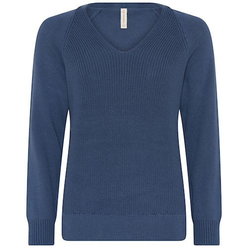 V-neck casual pullover-Genser-Skovhuus-Aandahls