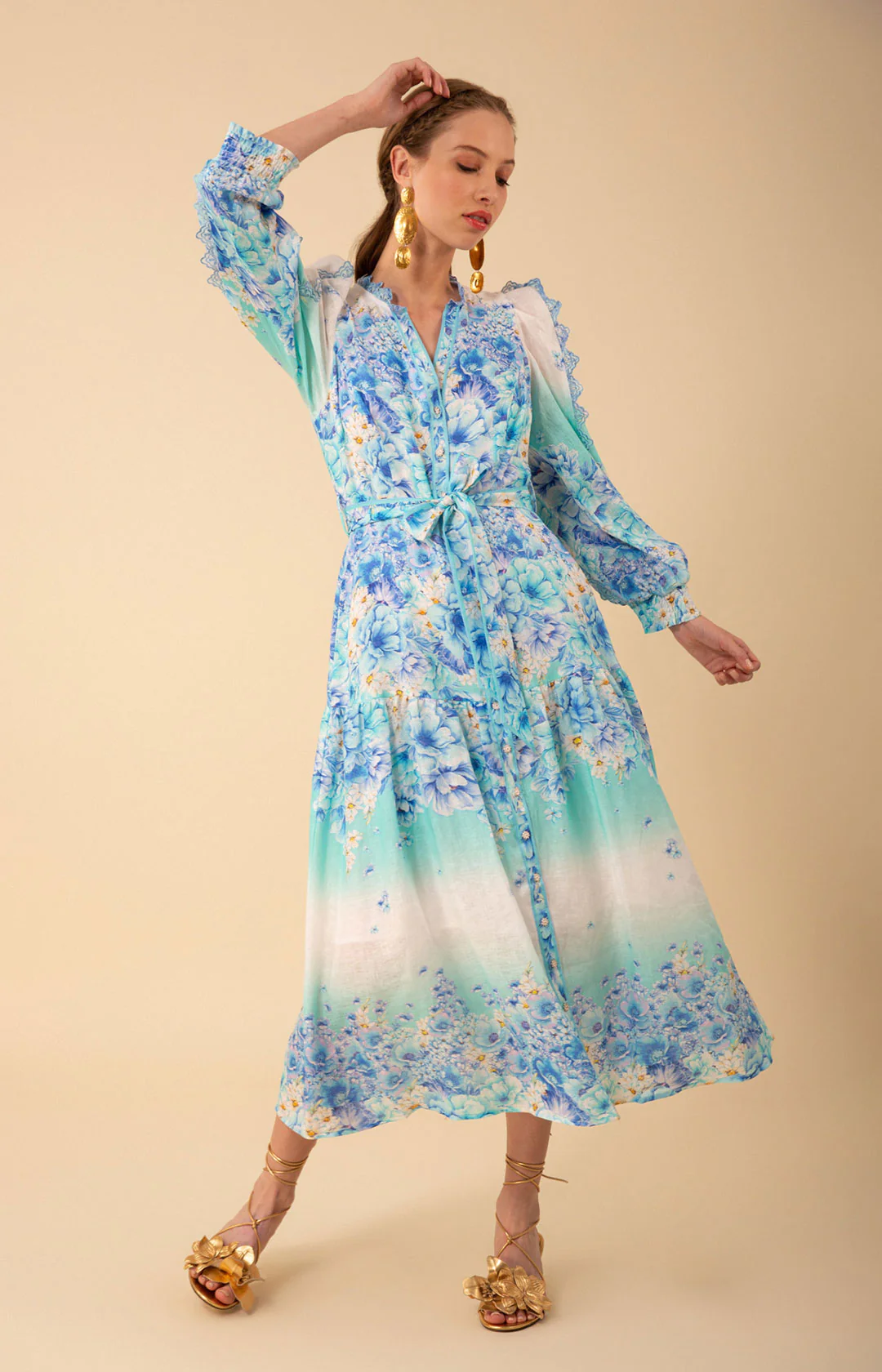 Valerie Linen Dress-Kjole-Hale Bob-Aandahls