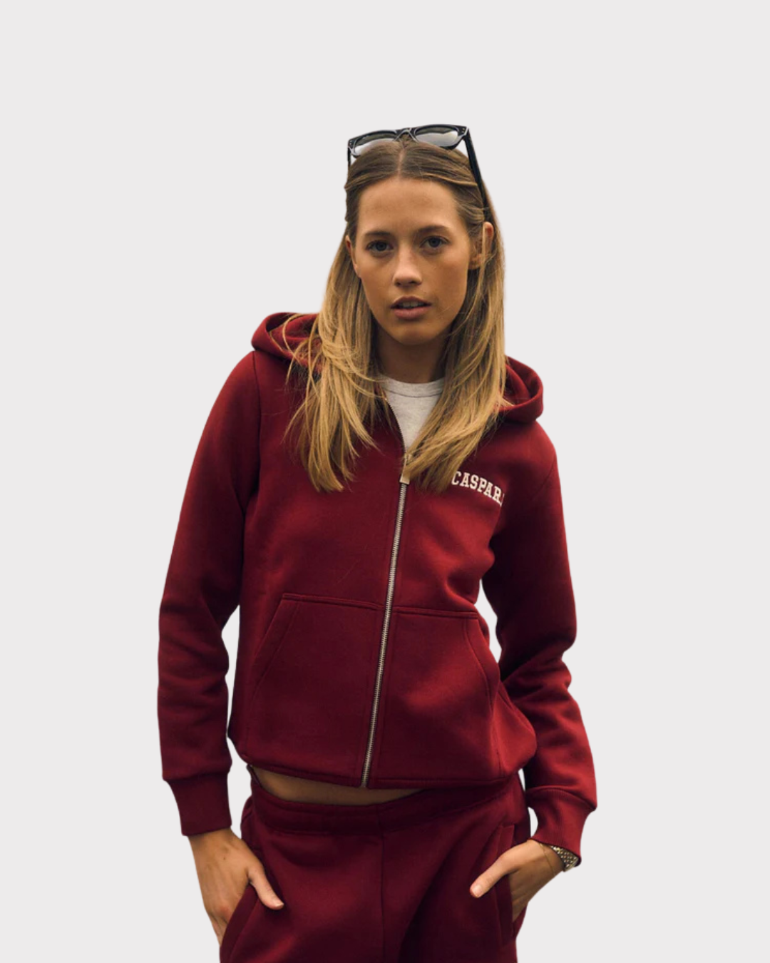 Varsity Zip Hoodie-Genser-Caspara-Aandahls